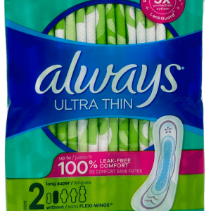 Always Ultra Thin pads - Size 2(Long Super) - 40 Ct