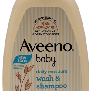 Aveeno Baby - Daily Moisture Wash & Shampoo - Oat Extract - 18 FL OZ