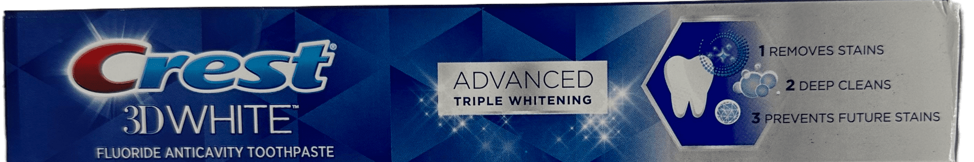 Crest 3D White Fluoride Anticavity Toothpaste - 5.6 OZ - Image 3