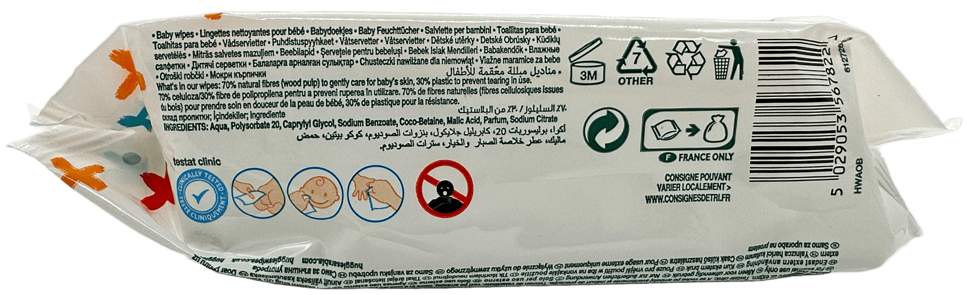 Huggies - All over clean Wipes - 56 Ct - Image 3