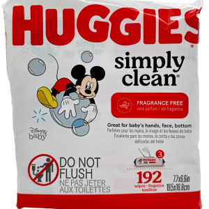 Huggies Simply Clean Wipes - 192 Ct