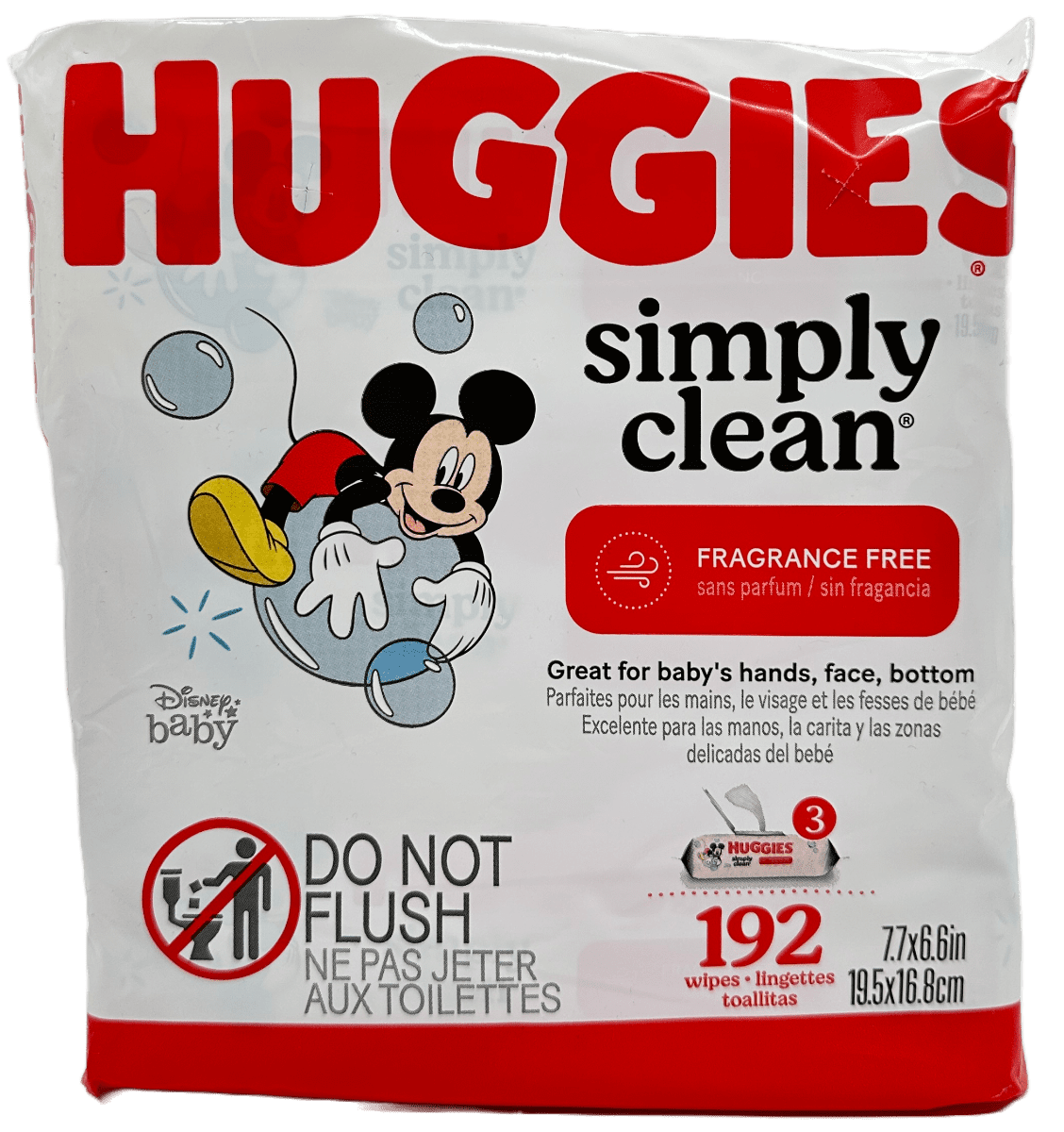 Huggies Simply Clean Wipes - 192 Ct