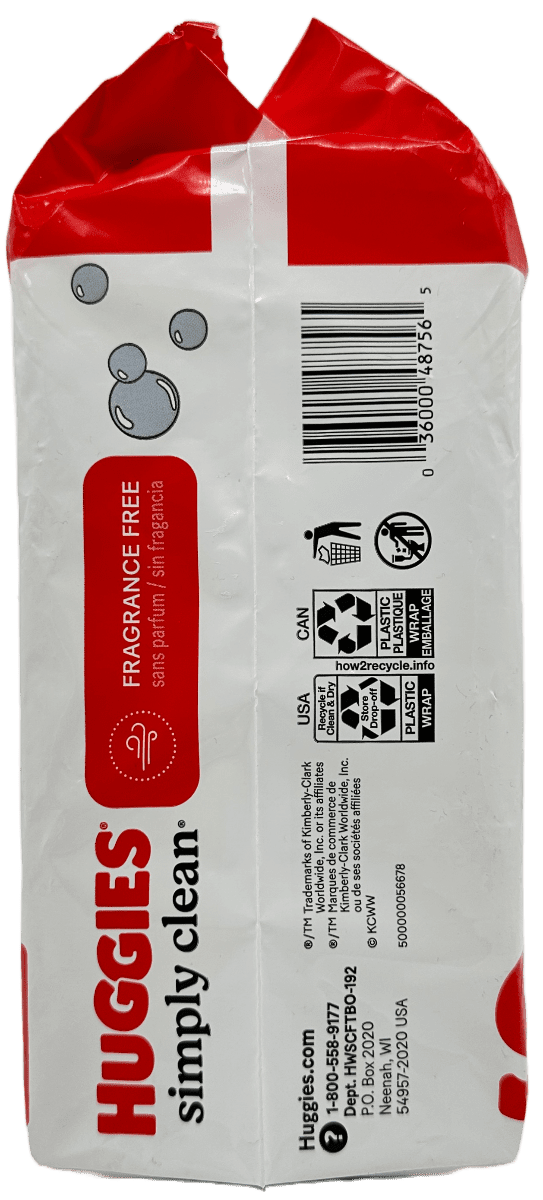 Huggies Simply Clean Wipes - 192 Ct - Image 3
