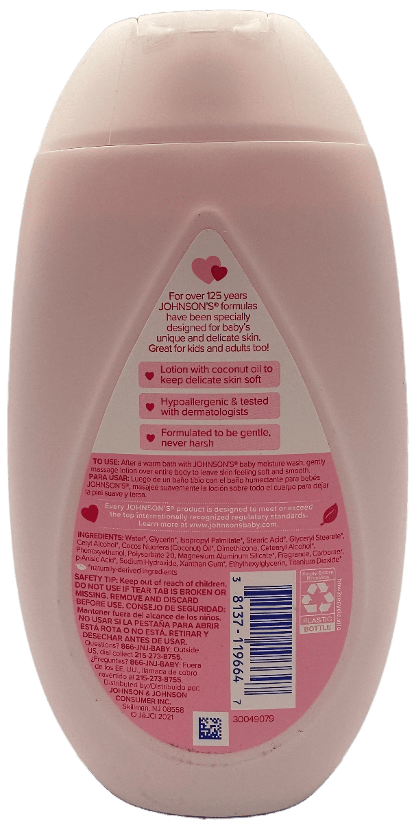 Johnson's Baby Lotion - 13.6 FL OZ - Image 2