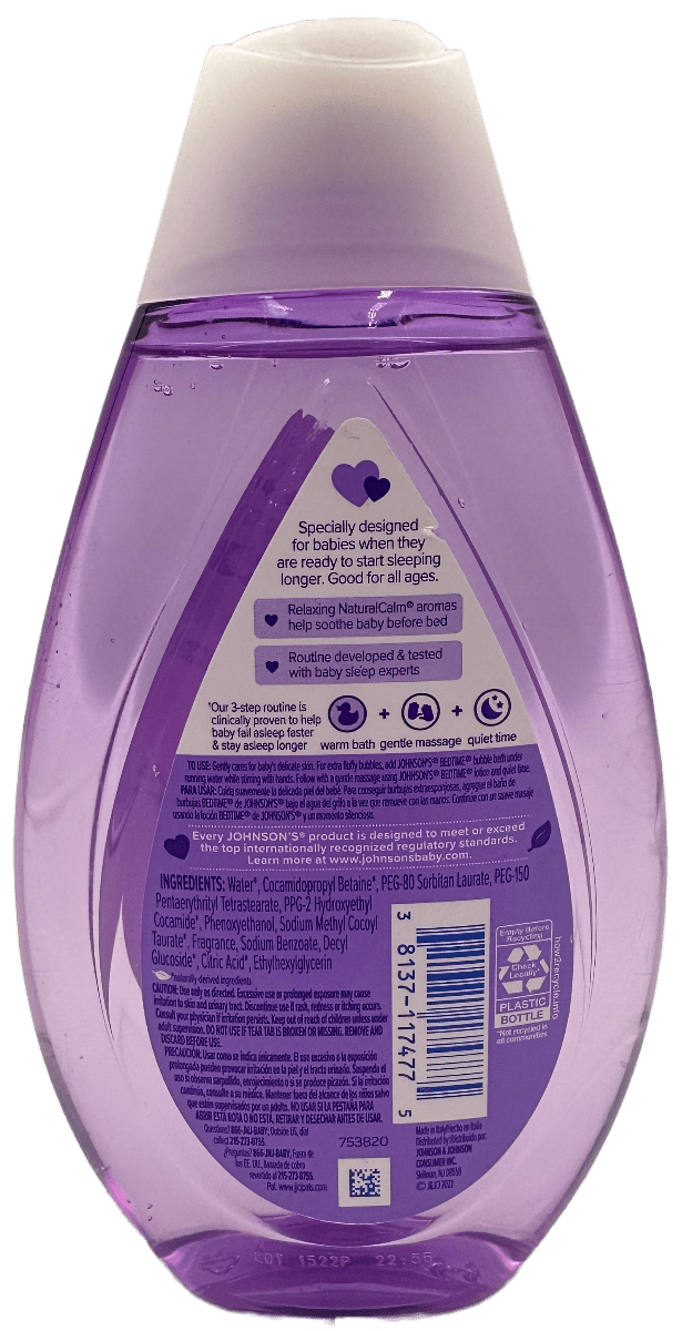 Johnson's Bedtime Bubble Bath - 13.6 FL OZ - Image 2