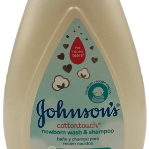Johnson's Cottontouch Newborn Wash & Shampoo - 13.6 FL OZ