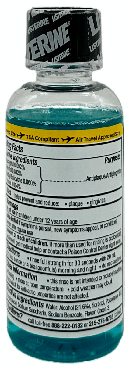 Listerine Cool Mint - 3.2 FL OZ - Image 3