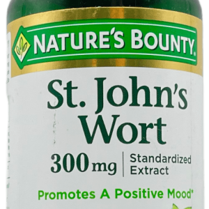 Nature's Bounty St. John's Wort 300 mg Capsules - 100 Ct