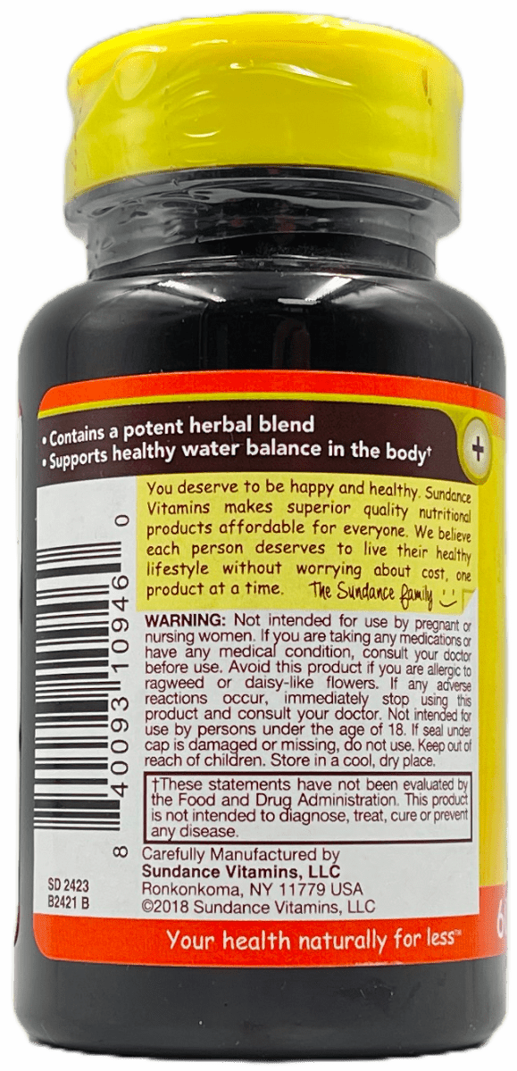 Sundance Super Water Pill Tablets - 60 Ct - Image 3